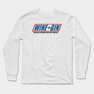 Wine Gin #1 Long Sleeve T-Shirt